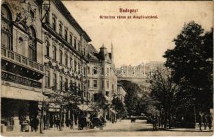 Budapest I. Krisztinaváros, Alagút utca, Auguszt József cukrászdája, üzlet (Rb)