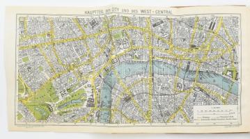 London und Umgebung mit Insel Wight. Griebens Reiseführer Band 9. Berlin,1927., Griebens. Német nyel...