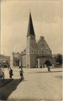 1941 Budapest III. Óbuda-Újlaki Evangélikus templom. Pacsirtamező utca és Selmeci utca sarok. photo