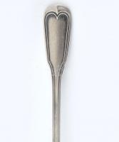 Ezüst (Ag) vegyes teáskanalak, (6db) jelzett, nettó: 84g