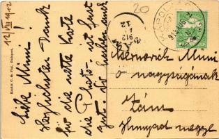 1912 Kápolnás, Capalnas; Mocsonyi-Teleki kastély. Kanitz C. és Fiai kiadása / castle