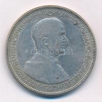 1930. 5P Ag "Horthy jobbra" T:1-,2 patina, kis karc Adamo P8