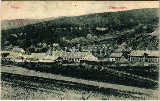 1909 Szinóbánya, Cinobana; Vasgyár, iparvasút / iron factory, ironworks, industrial railway (fl)