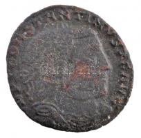 Római Birodalom / Thessalonica / I. Constantinus 312-313. AE Follis (3,06g) T:2- Roman Empire / Thessalonica / Constantine I 312-313. AE Follis "IMP C CONSTANTINVS P F AVG / IOVI CONSERVATORI AVGG NN / oTSoAo" (3,06g) C:VF RIC VI 61b