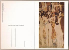 1992 Taschen - Gustav Klimt - 30 db modern képeslap füzetben / 30 modern postcards in booklet