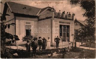 1917 Gyopáros-fürdő (Orosháza), Mayer lak, villa (kis szakadás / small tear)