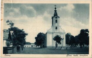 1936 Csány, Római katolikus templom. Hangya szövetkezet kiadása (EK)