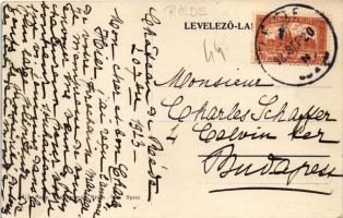 1923 Réde, Gróf Esterházy Pál kastélya, Beke Károly vendéglője