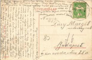 1910 Hajdúszoboszló, Körner és Társa gőzmalom. W.L. Bp. 2087. (EK)