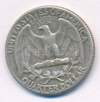 Amerikai Egyesült Államok 1960. 25c Ag T:2 patina, kis ü.
USA 1960. 25 Cents Ag C:XF patina, small ...