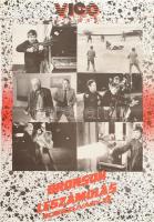 1987 Bosszúvágy 4. - Véres leszámolás (Charles Bronson), Vico Filmek, nagyméretű filmplakát, moziplakát, hajtva, 79,5x55,5 cm
