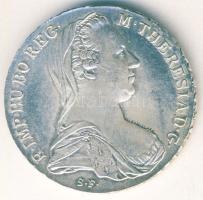 Ausztria 1780. SF Thaler Ag "Mária Terézia" újveret T:1/2