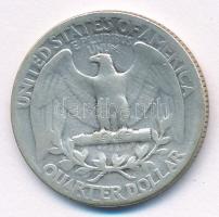 Amerikai Egyesült Államok 1943. 25c Ag T:2- patina
USA 1943. 25 Cents Ag C:VF patina
Krause KM#164