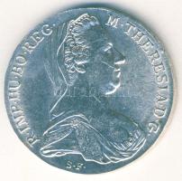 Ausztria 1780. SF Thaler Ag "Mária Terézia" újveret T:1/2
