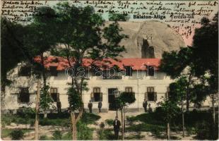 1906 Balatonaliga, Balaton-Aliga (Balatonvilágos); Terézia lak, villa. Novák Jenő kiadása (EK)