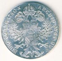 Ausztria 1780. SF Thaler Ag "Mária Terézia" újveret T:1/2