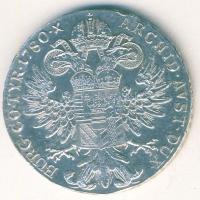 Ausztria 1780. SF Thaler Ag "Mária Terézia" újveret T:1/2