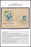 Viktor Gorbatko (1934- ) űrhajósok aláírásai emlékborítékon / Signature of Viktor Gorbatko (1934-) Russian astronauts on envelope