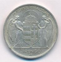 1939. 5P Ag "Horthy balra" T:1- 
Adamo P8.2