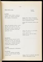 1973 Egy kis hely a nap alatt, rendezte: Szász Péter. Forgatókönyv, gépirat. Hunnia Játékfilm Vállal...