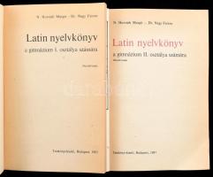 N. Horváth Margit-Dr. Nagy Ferenc: Latin nyelvkönyv I-II. köt. Bp., 1983-1987., Tankönyvkiadó. Másod...