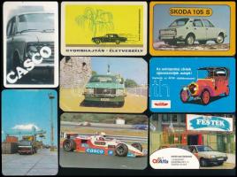 1970-1992 16 db autós kártyanaptár