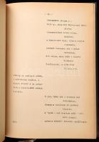 cca 1970 Iphigeneia a Tauruszok földjén, írta: Horváth Jenő. Mafilm forgatókönyv, gépirat, 141 p. Ny...