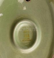 Zsolnay eozin mázas akt szobor, jelzett, hibátlan, m: 25cm