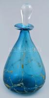 Malta Medina parfümös üveg. Anyagában színezett. Hibátlan m:16 cm