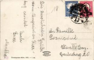 Borosjenő, Borosineu, Ineu; Körös-parti részlet, híd. Kerpel Izsó kiadása / Cris riverside, bridge