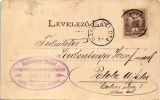 1901 Szepesszombat, Spisská Sobota; Genersich gyógyszertára "Az őrangyalhoz". Tulajdonos l...