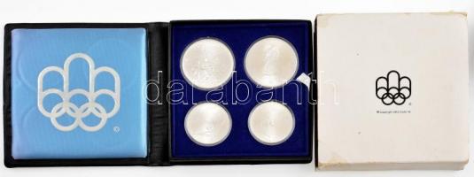 Kanada 1974. 5$ Ag "Montreali olimpia - Evezős" + 1974. 5$ Ag "Montreali olimpia - Ke...