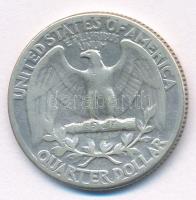 Amerikai Egyesült Államok 1948. 25c Ag T:2,2- patina, repedés
USA 1948. 25 Cents Ag C:XF,VF patina,...