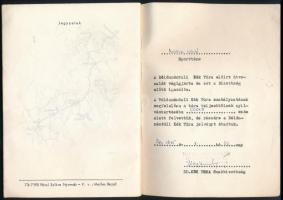 1973 Dél-dunántúli Kék Túra igazoló füzete. Pécsi Szikra-ny., 55+(8) p. Három fekete-fehér térképpel...