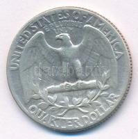 Amerikai Egyesült Államok 1954. 25c Ag T:2,2- patina, kis ph
USA 1954. 25 Cents Ag C:XF,VF patina, ...