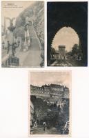 Budapest - 50 db régi képeslap vegyes minőségben