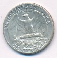 Amerikai Egyesült Államok 1959D 25c Ag T:2 patina
USA 1959D 25 Cents Ag C:XF patina
Krause KM#164