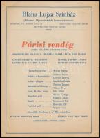 Gáspár Margit (1905-1994) újságíró, színházigazgató anyagaiból az Operettszínházhoz tartozó plakátok...