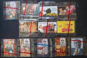 12db használatlan telefonkártya eredeti csomagolásban