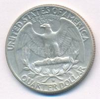 Amerikai Egyesült Államok 1964D 25c Ag T:2 kis patina
USA 1964D 25 Cents Ag C:XF small patina
Krau...