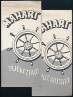 cca 1960-1970 MAHART tájékoztató prospektus, 2 db