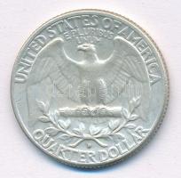 Amerikai Egyesült Államok 1964D 25c Ag T:2 patina
USA 1964D 25 Cents Ag C:XF patina
Krause KM#164