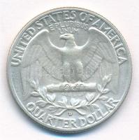 Amerikai Egyesült Államok 1964D 25c Ag T:2 patina, kis karc
USA 1964D 25 Cents Ag C:XF patina, smal...