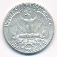 Amerikai Egyesült Államok 1964D 25c Ag T:2 patina
USA 1964D 25 Cents Ag C:XF patina
Krause KM#164