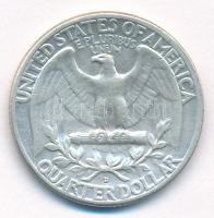 Amerikai Egyesült Államok 1962D 25c Ag T:2,2- karc
USA 1962D 25 Cents Ag C:XF,VF scratches
Krause ...