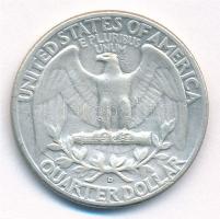 Amerikai Egyesült Államok 1960D 25c Ag T:2 patina, kis karc
USA 1960D 25 Cents Ag C:XF patina, smal...