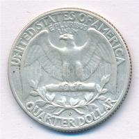 Amerikai Egyesült Államok 1959D 25c Ag T:2 patina
USA 1959D 25 Cents Ag C:XF patina
Krause KM#164