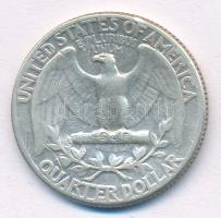 Amerikai Egyesült Államok 1957. 25c Ag T:2- patina, ü. karc
USA 1957. 25 Cents Ag C:VF patina, ding...