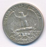 Amerikai Egyesült Államok 1953D 25c Ag T:1-,2 patina, kis ph
USA 1953D 25 Cents Ag C:AU,XF patina, ...