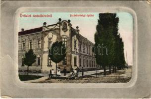 1915 Antalfalva, Kovacica; Járásbírósági épület / district court (b)